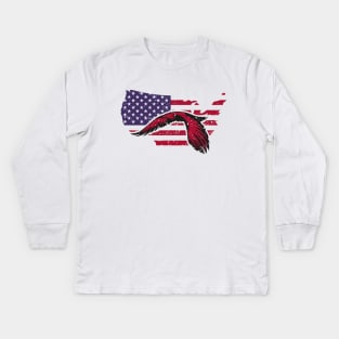 4th July Proud Kids Long Sleeve T-Shirt